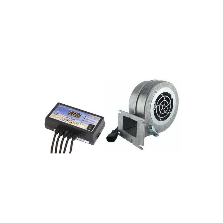 Novosolar комплект автоматика с вентилятором для котлов